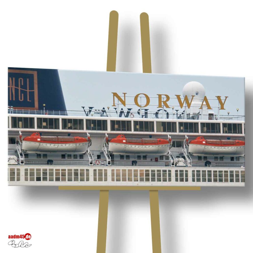 Bremerhaven Norway 100x50 cm Canvas