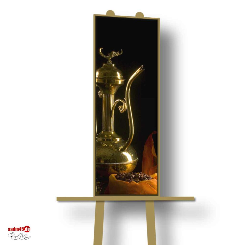 Tall Stills Türkischer Mocca 30x90 cm + Schattenfugenrahmen