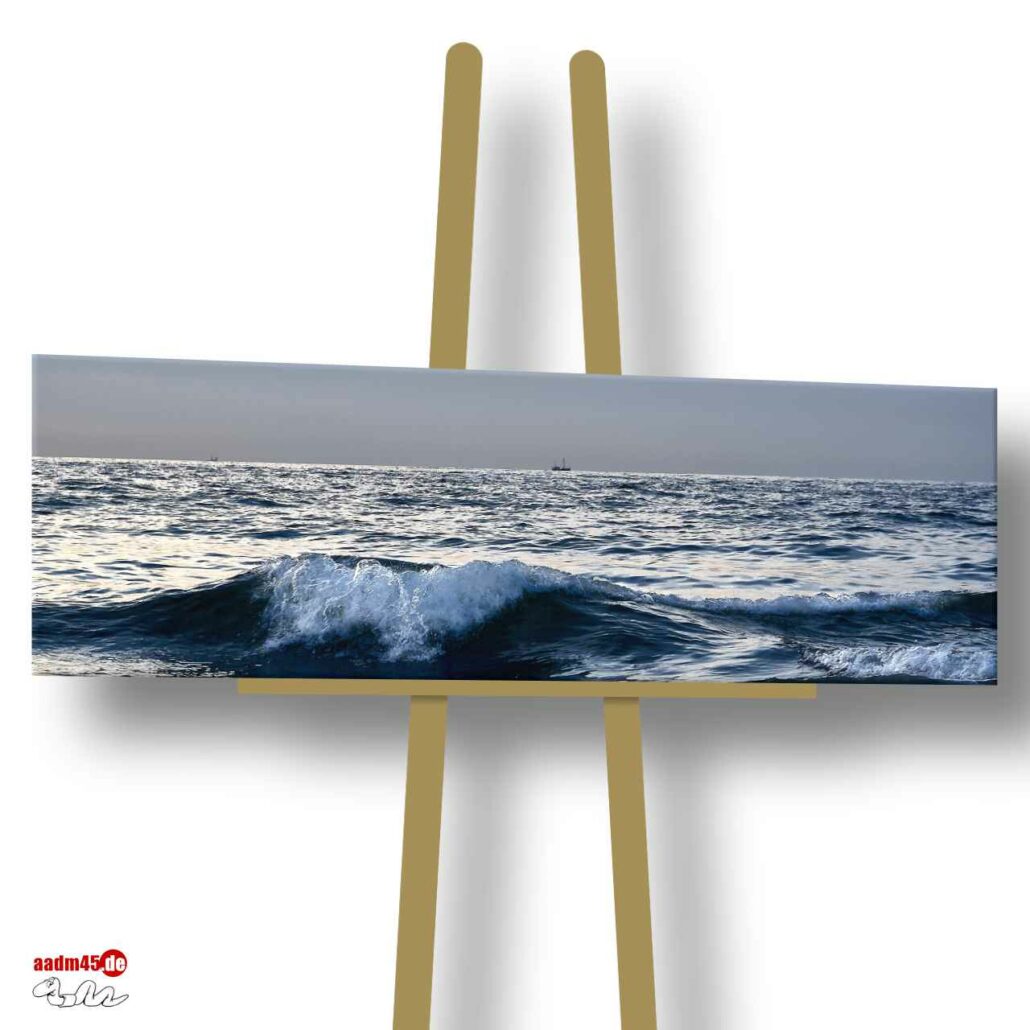 Baltrum Brandung 150x50 cm Canvas