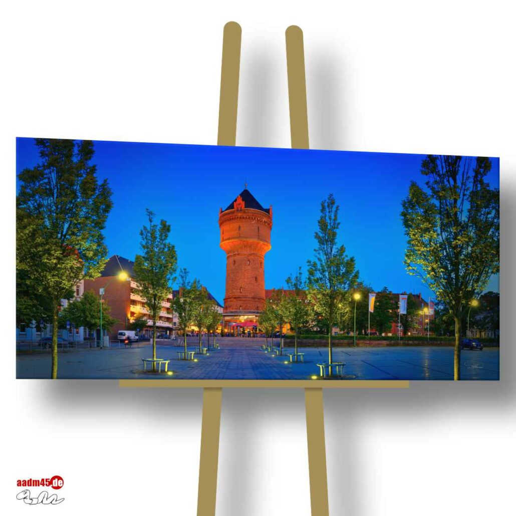 Bremerhaven Wasserturm Geestemünde 120x60 cm