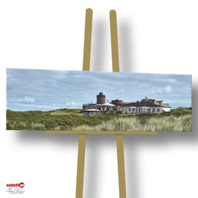 Juist Strandhalle 120x40 cm Canvas