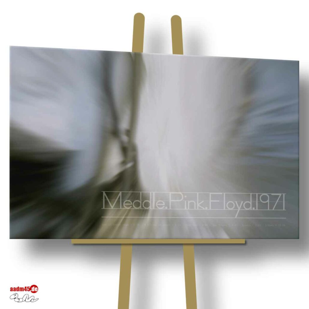 Hommage Meddle.Pink.Floyd.1971 no 1 - 150x100 cm Canvas