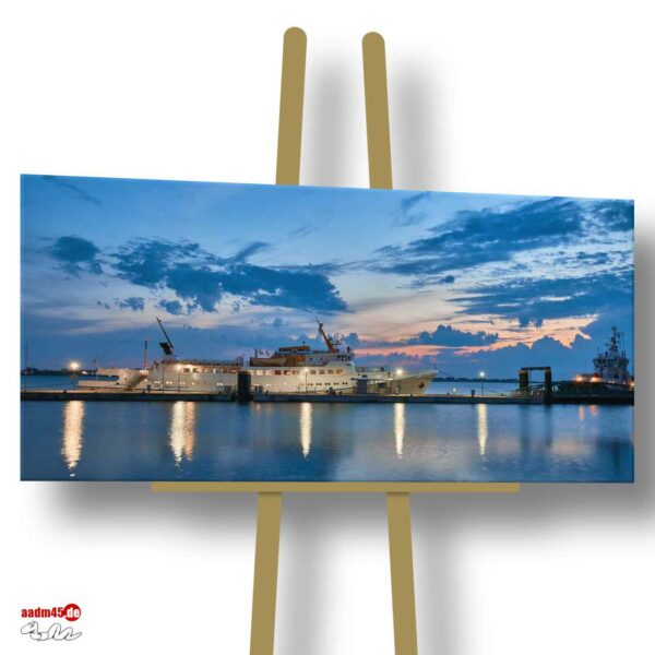 Bremerhaven Fair Lady 100x50 cm Canvas