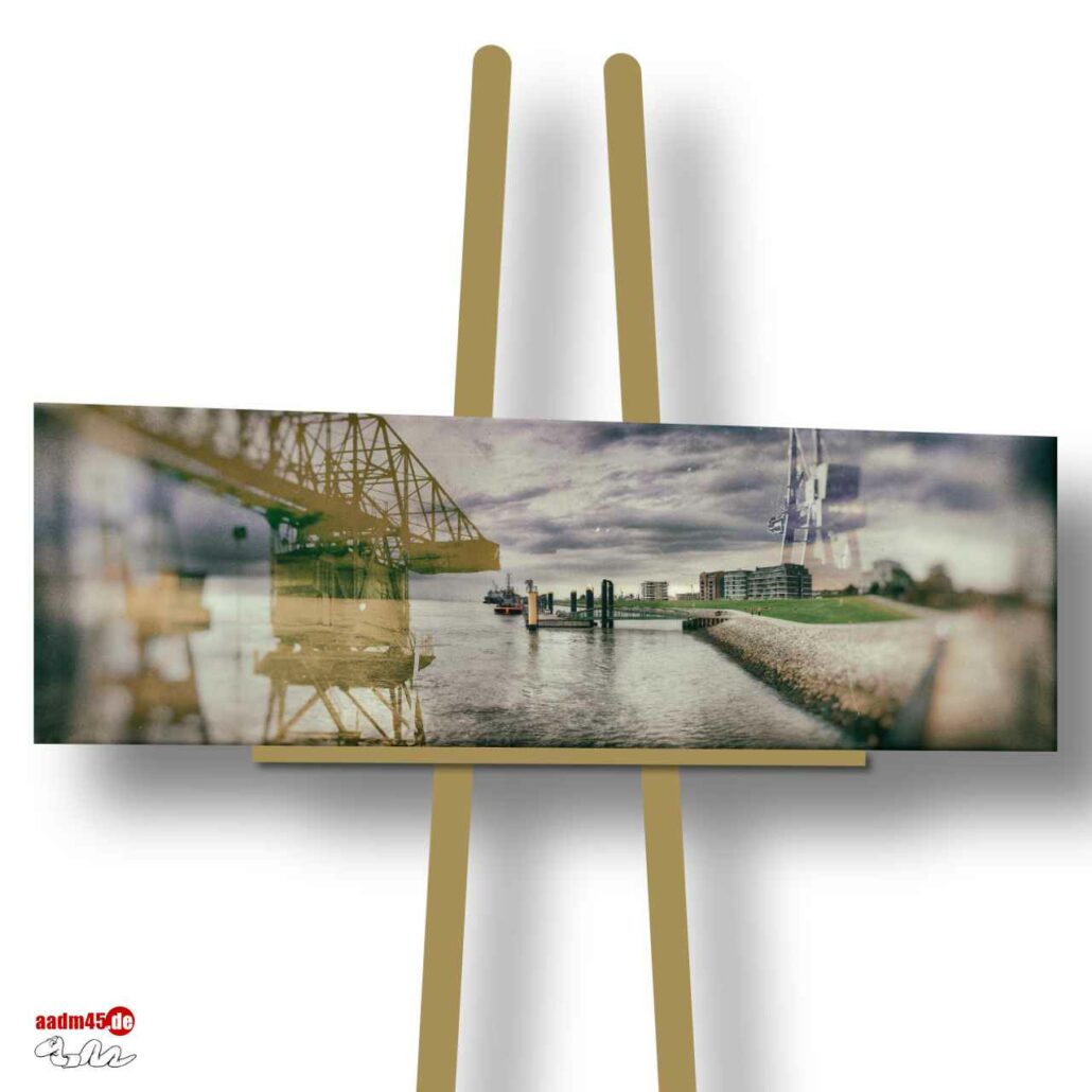 Bremerhaven Lohmanndeich 210x70 cm Canvas