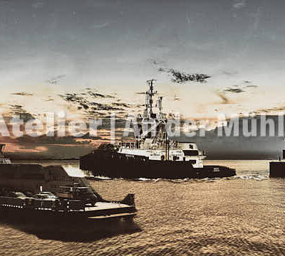Fotografie Kompositionen Bremerhaven Hafeneinfahrt © 2017 Adrian J.-G. Wackernah - 000665