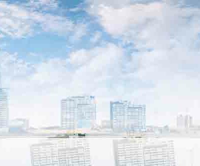 Bremerhaven Skyline double © 2016 Adrian J.-G. Wackernah - 000669