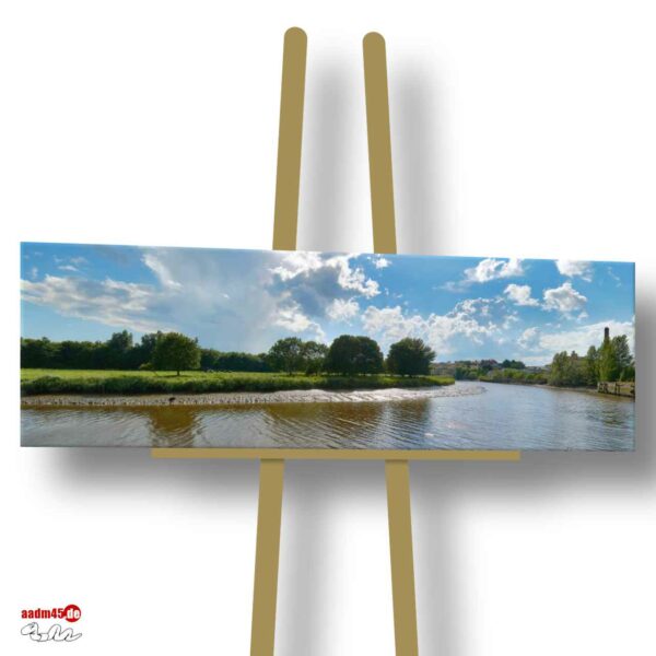 Bremerhaven Geeste 120x40 cm Canvas