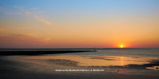 Baltrum Sonnenuntergang © 2016 Adrian J.-G. Wackernah - 000733