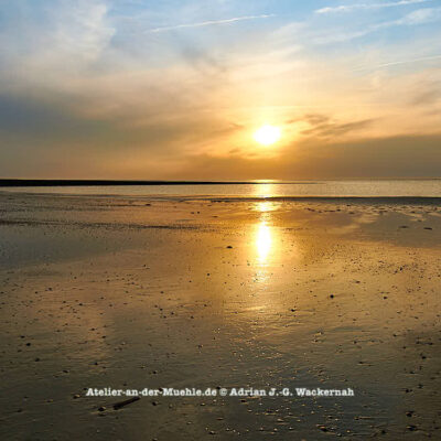 Baltrum Sonnenuntergang © 2016 Adrian J.-G. Wackernah - 000735