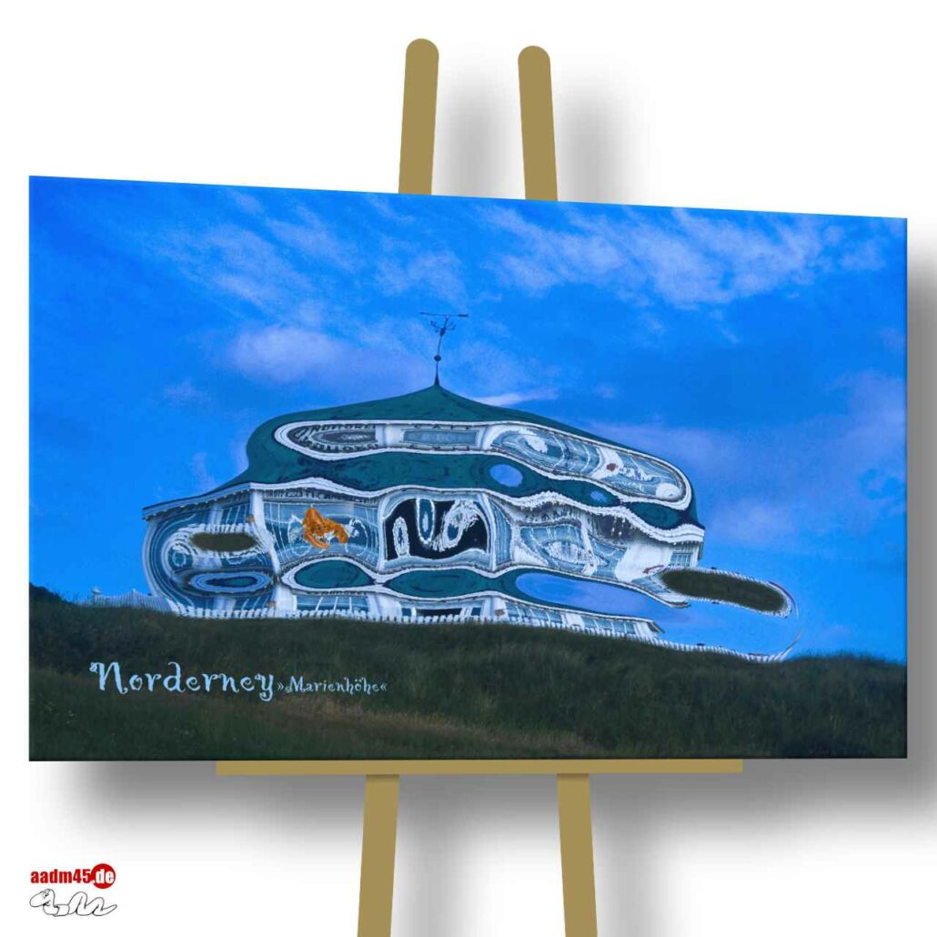 Norderney Marienhöhe 75x50 cm Canvas