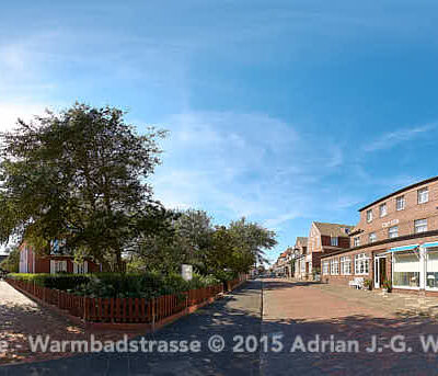 Juist Friesenstrasse - Warmbadstrasse © 2015 Adrian J.-G. Wackernah - 000483