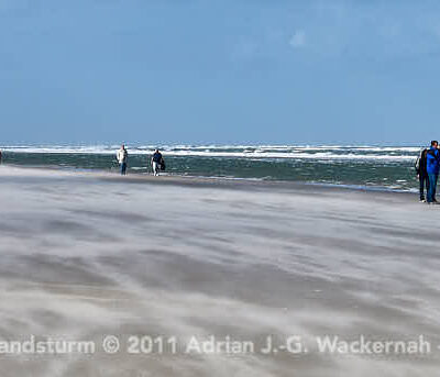 Juist Strandsturm © 2011 Adrian J.-G. Wackernah - 000673