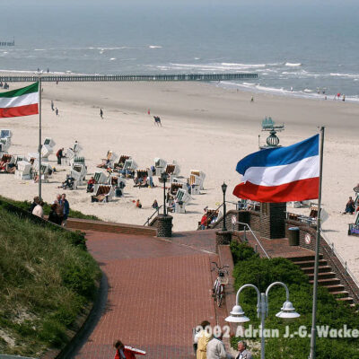 Fotografie Wangerooge Strand © 2002 Adrian J.-G. Wackernah