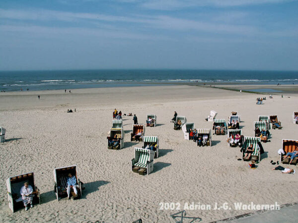 Fotografie Wangerooge Strand © 2002 Adrian J.-G. Wackernah