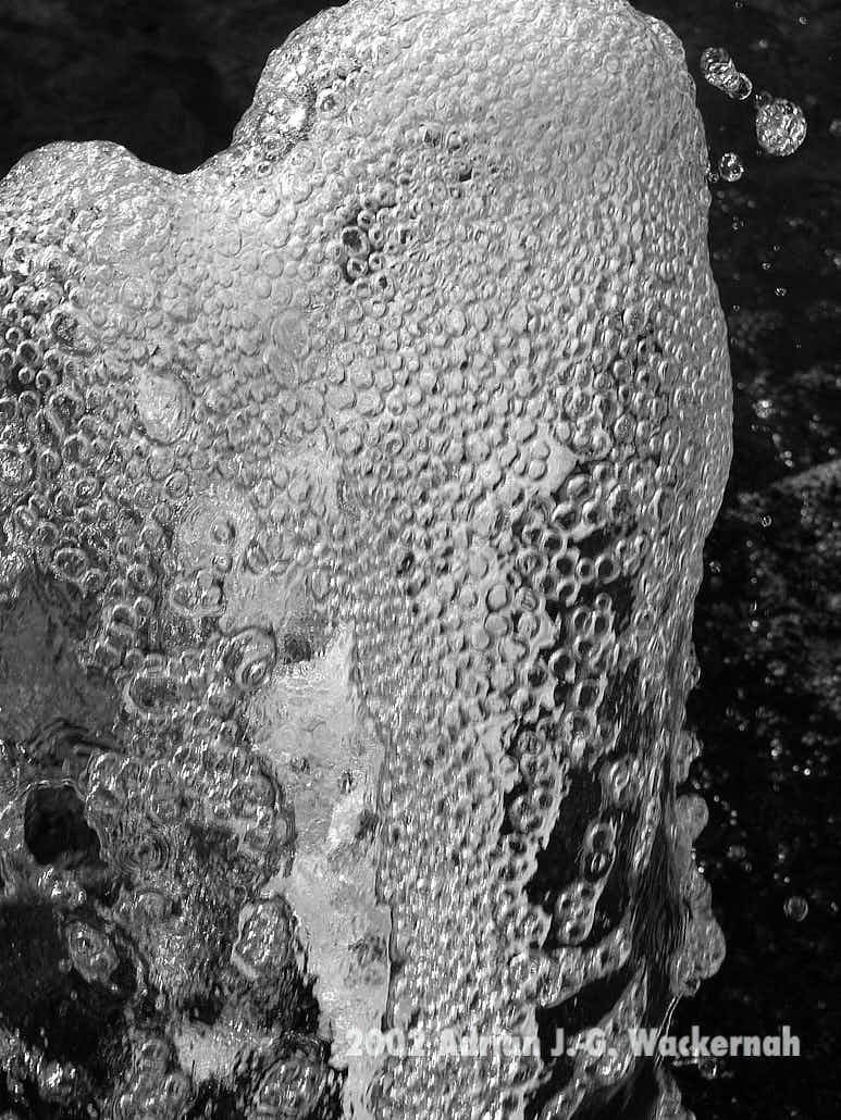 Fotografie Wangerooge Wassersprudel © 2002 Adrian J.-G. Wackernah