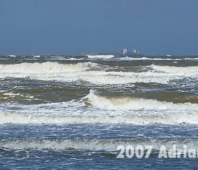 Fotografie Wangerooge Wellen © 2007 Adrian J.-G. Wackernah