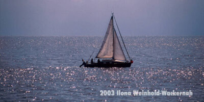Fotografie Norderney Segelboot © 2003 Ilona Weinhold-Wackernah