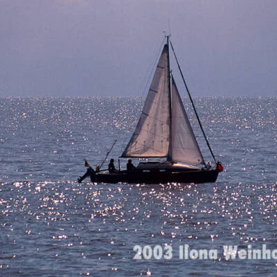 Fotografie Norderney Segelboot © 2003 Ilona Weinhold-Wackernah