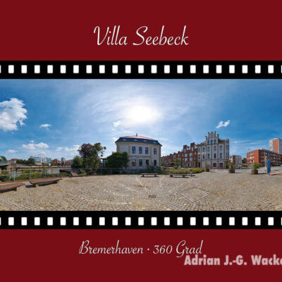 Postkarte Bremerhaven Villa Seebeck © 2015 Adrian J.-G. Wackernah