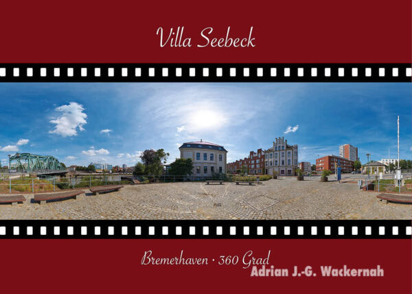 Postkarte Bremerhaven Villa Seebeck © 2015 Adrian J.-G. Wackernah