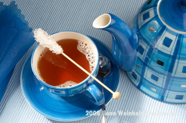 Fotografie Tee-Genuss Blau pur © 2008 Ilona Weinhold-Wackernah