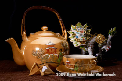 Fotografie Tee-Genuss China gold – Drache © 2009 Ilona Weinhold-Wackernah