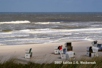 Fotografie Wangerooge Strand © 2007 Adrian J.-G. Wackernah