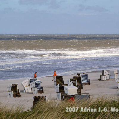 Fotografie Wangerooge Strand © 2007 Adrian J.-G. Wackernah