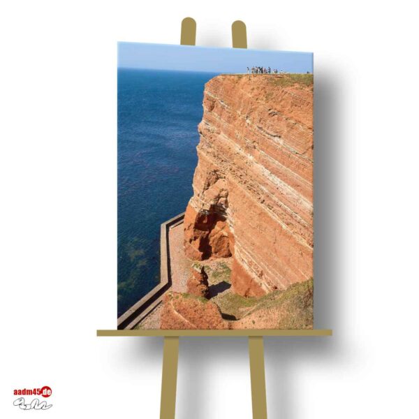 Helgoland auf der Steilklippe 60x90 cm Canvas