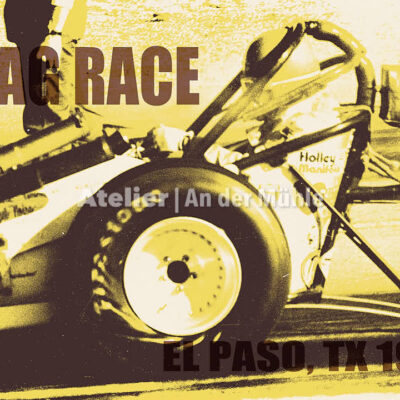 Fotoplakat Kompositionen El Paso TX Drag Race © 2007 Adrian Wackernah - 000499