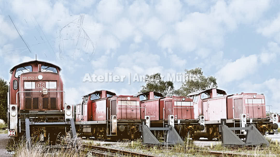 Fotografie Kompositionen Bremerhaven Lokomotiven © 2018 Adrian J.-G. Wackernah - 001040
