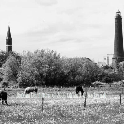Fotografie Borkum Leuchtturm © 2003 Adrian J.-G. Wackernah - 001101