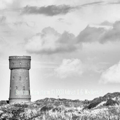 Fotografie Borkum Wasserturm © 2003 Adrian J.-G. Wackernah - 001099