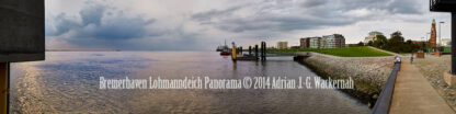 Fotografie Bremerhaven Lohmanndeich Panorama © 2014 Adrian J.-G. Wackernah - 001082