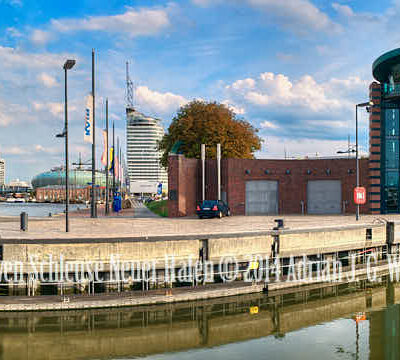 Fotografie Bremerhaven Schleuse Neuer Hafen © 2014 Adrian J.-G. Wackernah - 001067