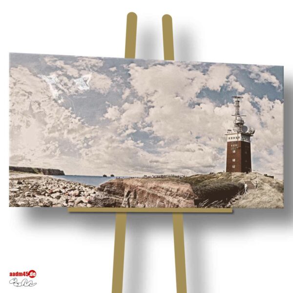 Helgoland Leuchtturm 160x90 cm Canvas