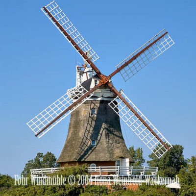 Fotografie Föhr Windmühle © 2004 Ilona Weinhold-Wackernah - 001115