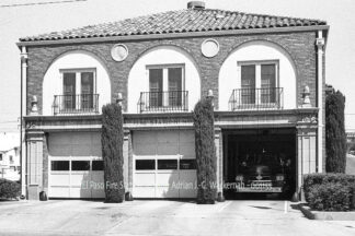 Fotografie El Paso Fire Station © 1981 Adrian J.-G. Wackernah - 001155