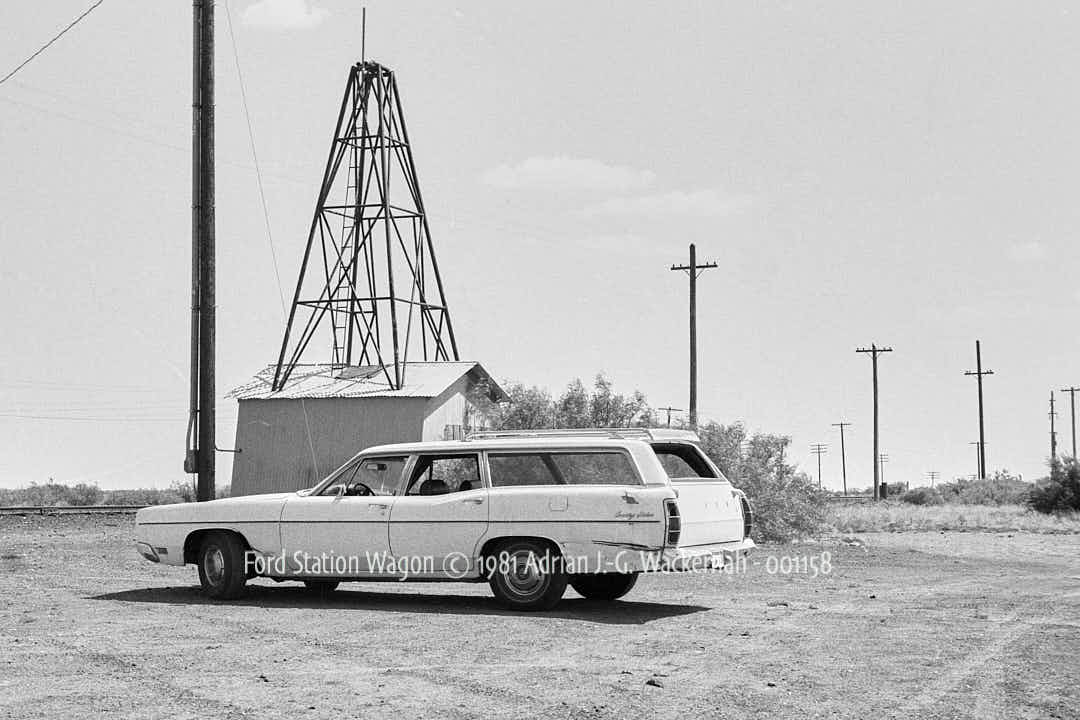 Fotografie Ford Station Wagon © 1981 Adrian J.-G. Wackernah - 001158