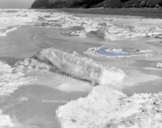 Fotografie Winter Ostsee-Eis blau 2 © 1985 Ilona Weinhold-Wackernah - 000911