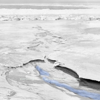 Fotografie Winter Ostsee-Eis blau 4 © 1985 Ilona Weinhold-Wackernah - 000912