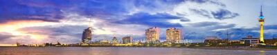 Produktbild Bremerhaven Skyline 2 © 2009 Adrian Wackernah - 000248-51