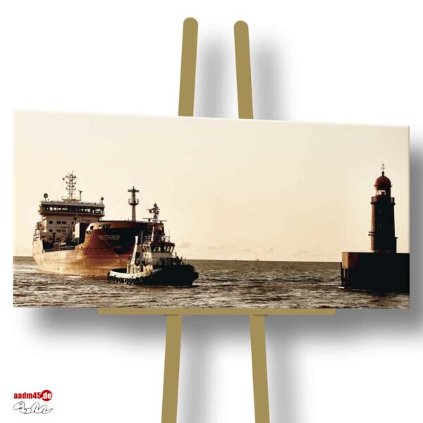 Bremerhaven Schleppverband 120x60 cm Canvas