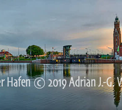 Produktbild Bremerhaven Neuer Hafen © 2019 Adrian J.-G. Wackernah - 001214