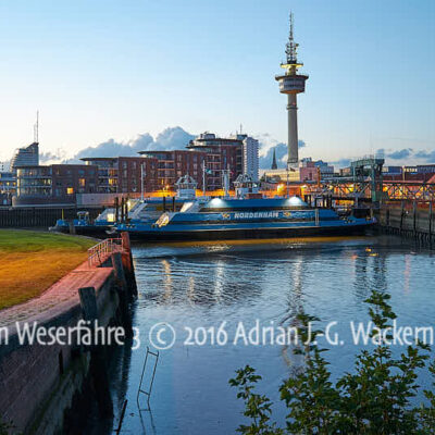 Produktbild Bremerhaven Weserfähre 3 © 2016 Adrian J.-G. Wackernah - 000035