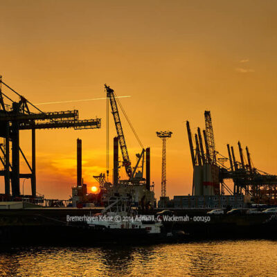 Produktbild Fotografie Bremerhaven Kräne © 2014 Adrian J.-G. Wackernah - 001250