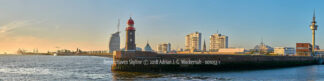 Produktbild Panoramafotografie Bremerhaven Skyline © 2018 Adrian J.-G. Wackernah - 001053 1