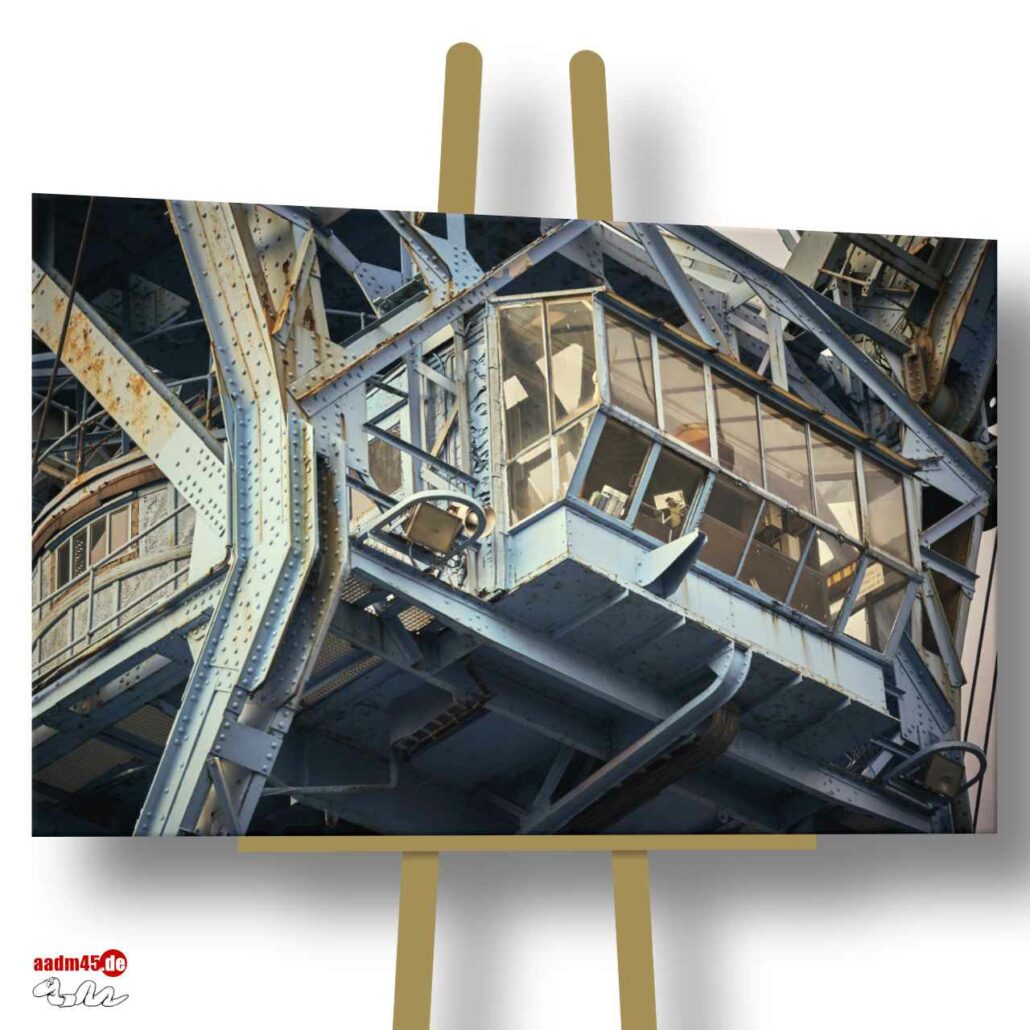 Bremerhaven Kran 135x90 cm Canvas