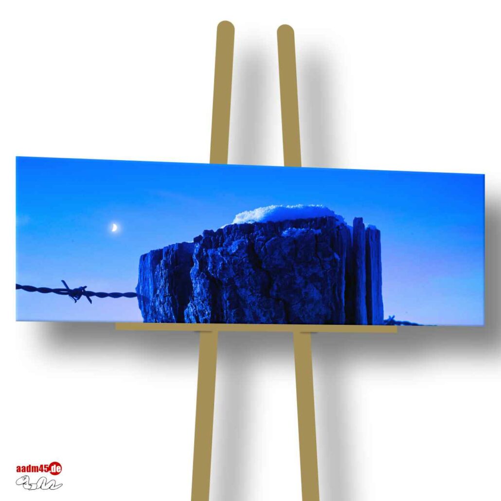 Loxstedt Schneewinter 120x40 cm Canvas