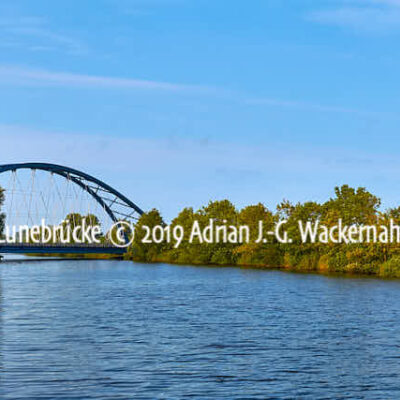 Produktbild Loxstedt Lunebrücke © 2019 Adrian J.-G. Wackernah - 001256